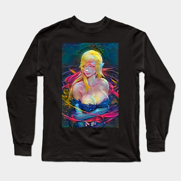 Kiss-Shot Long Sleeve T-Shirt by RemArts